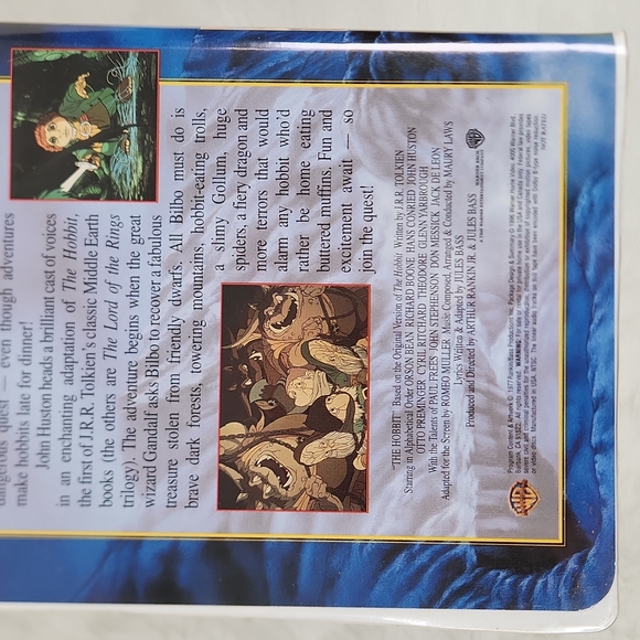 The Hobbit, Animated Film from 1977 on VHS - Picture 6 of 16